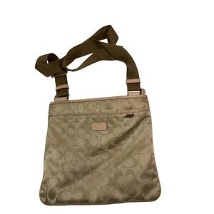 Coach nylon crossbody bag